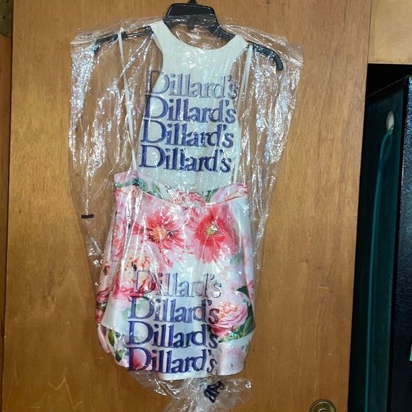 •JODI KRISTOPHER• NWT formal occasion 2/piece size 1 PINK/WHT FORLAL - Picture 3 of 12